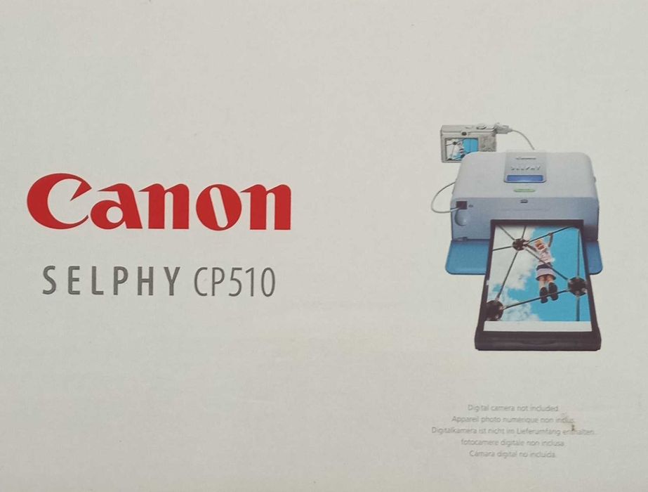 Impressora fotografias Canon Selphy CP510,como nova !