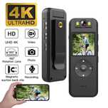 WiFi міні боді камера поворотна CS09 аккумуляторна 4K Ultra HD