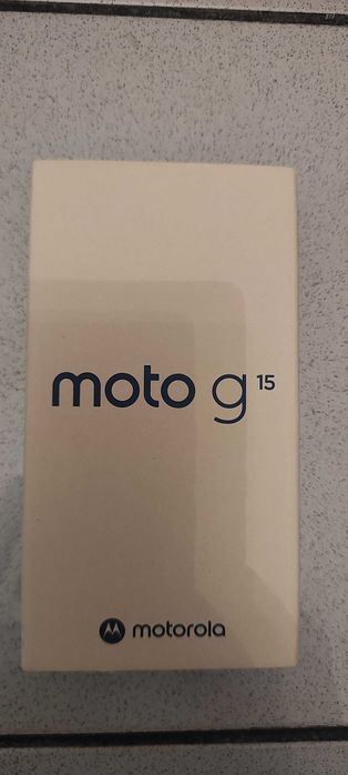 Motorola G15 8/128 GB nowy, szary