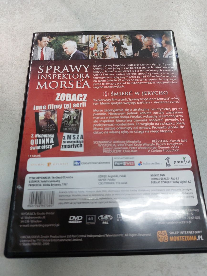 Sprawy inspektora Morsea. Dvd