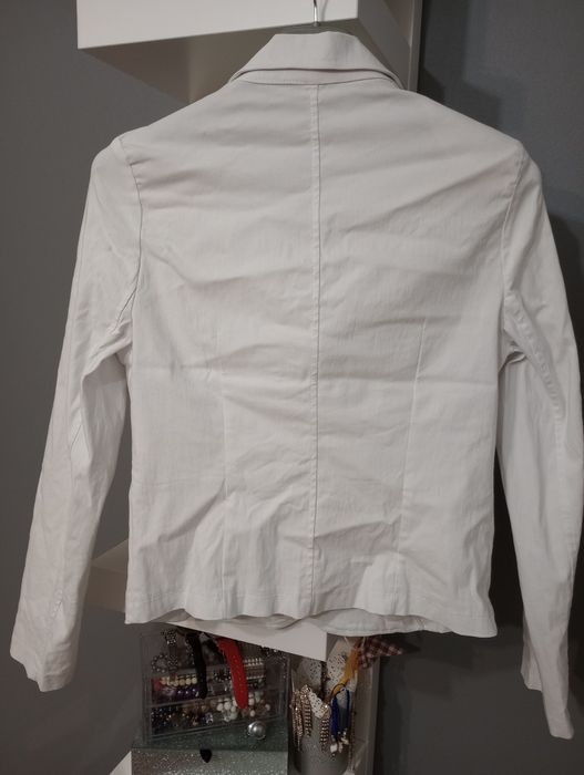 Marynarka - żakiet biały