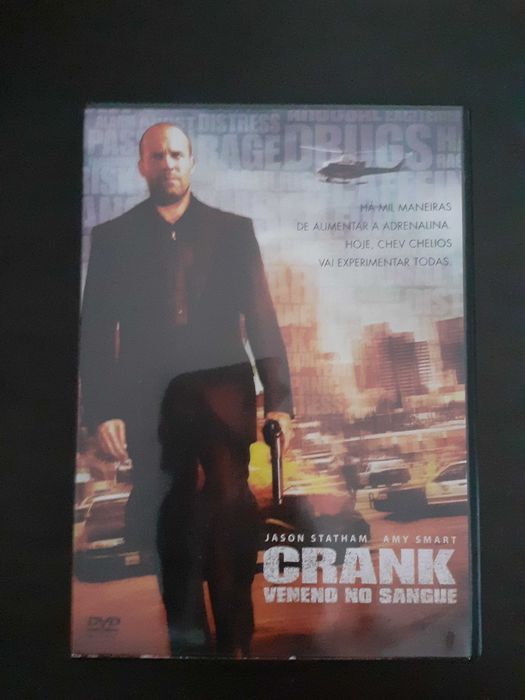 Dvd com o filme Crank