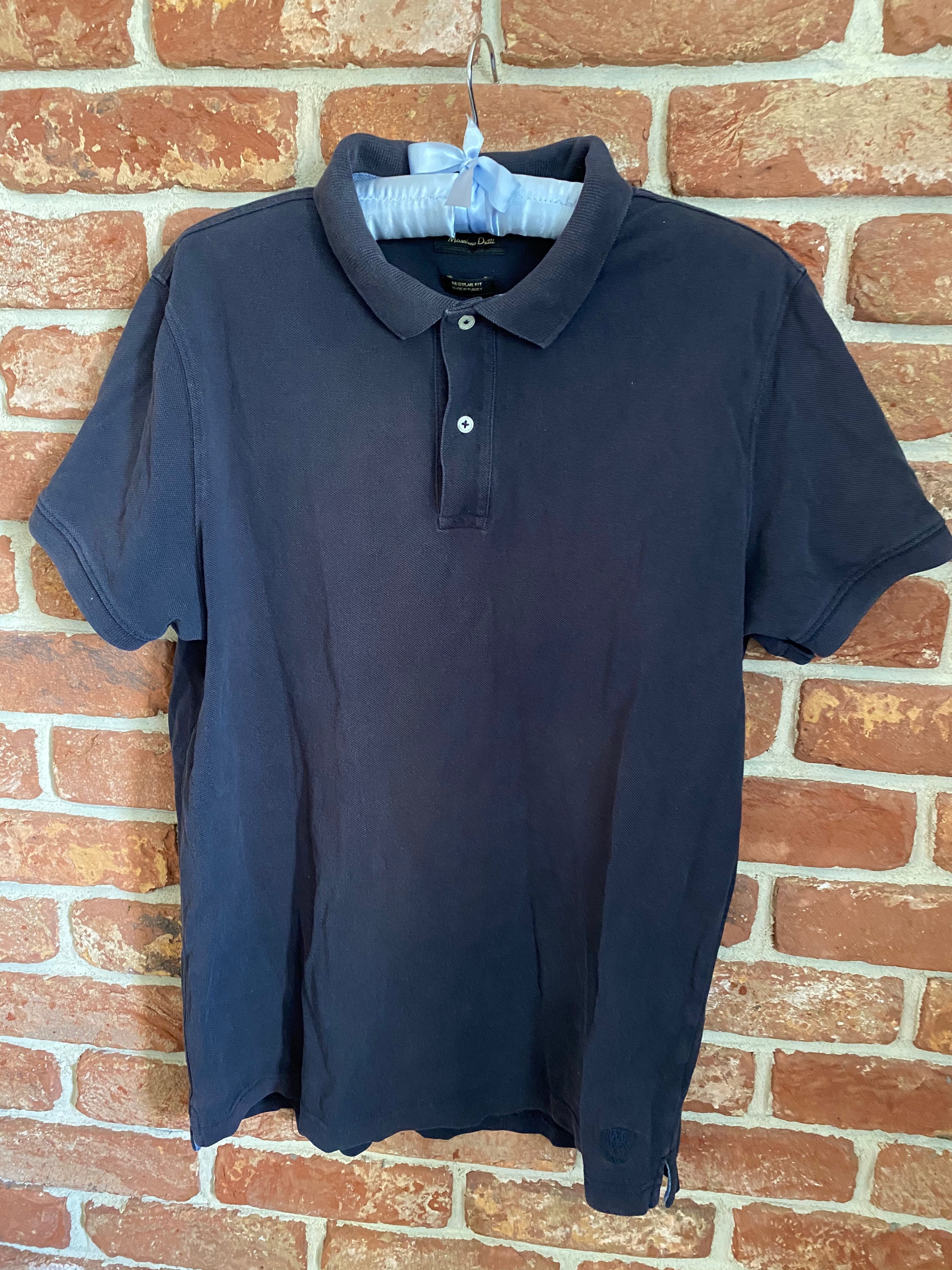 Massimo dutti, polo, krótki rękaw, t-shirt, polówka