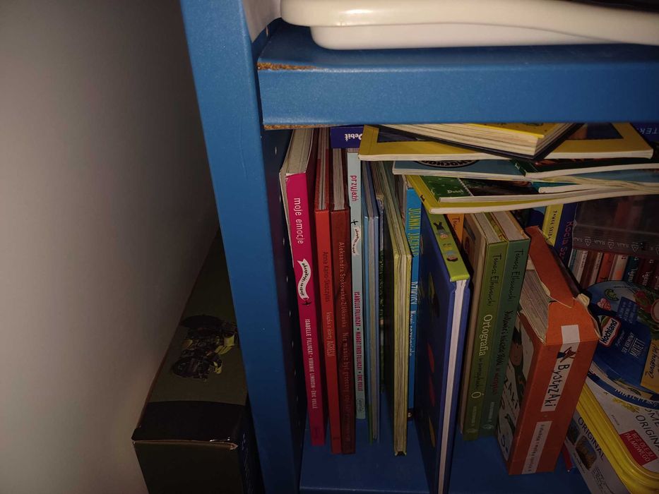 Regał mamut Ikea niebieski