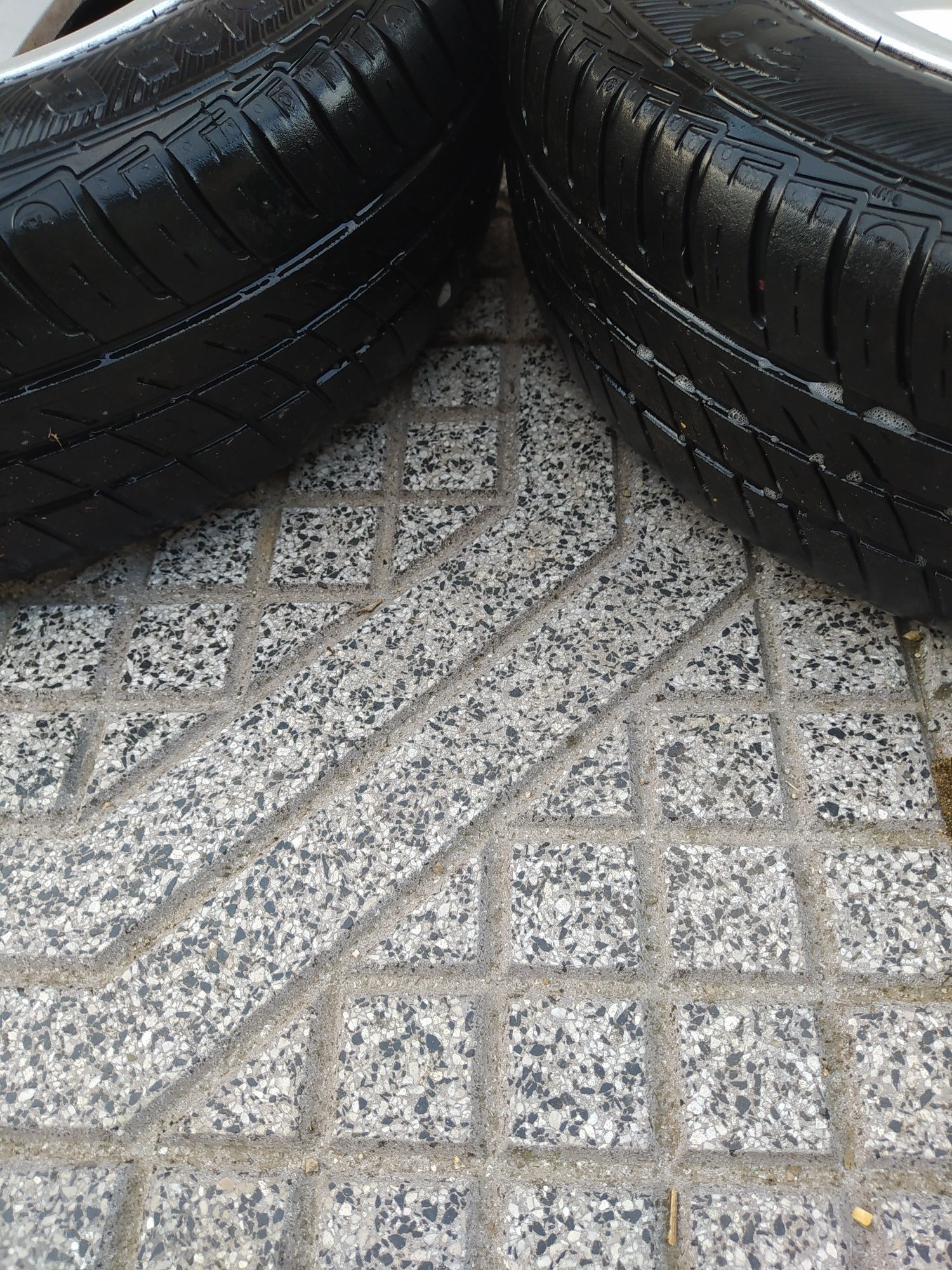 4 Jantes especiais número 13 para Peugeot 106 com os 4 peneus