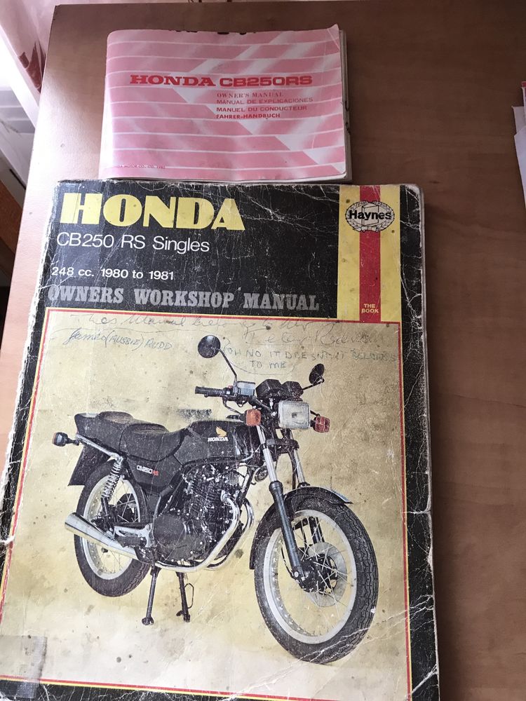 Honda CB250RS 1980 motocykl