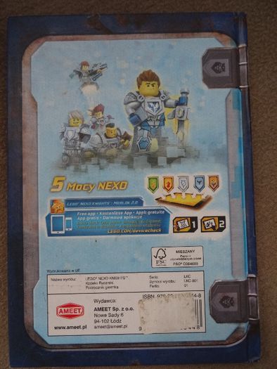 Lego Nexo Knights. Kodeks rycerski. Podręcznik giermka