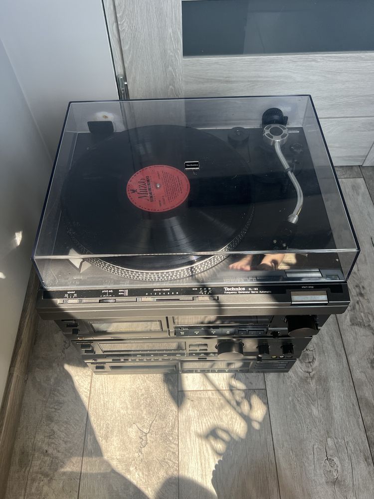 Zestaw Technics SL-B3, SL-PG100AE-K, RS-BX606EG-K, SA-GX200LE-K