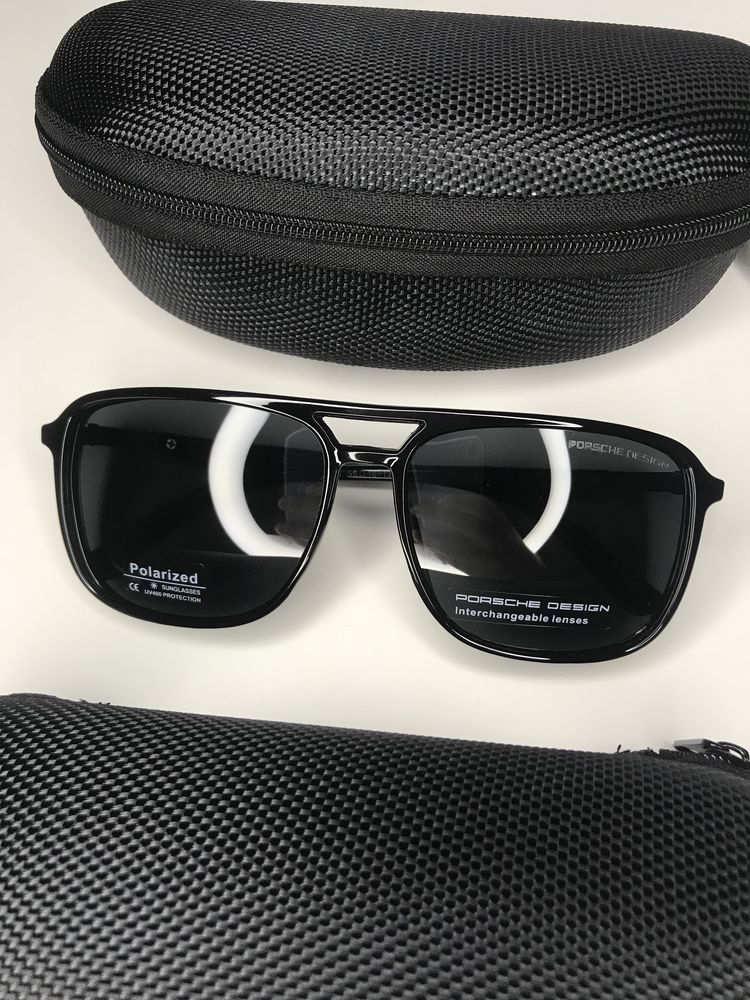 Солнцезащитные очки с шторками Порше Porcshe Polarized поляризация!