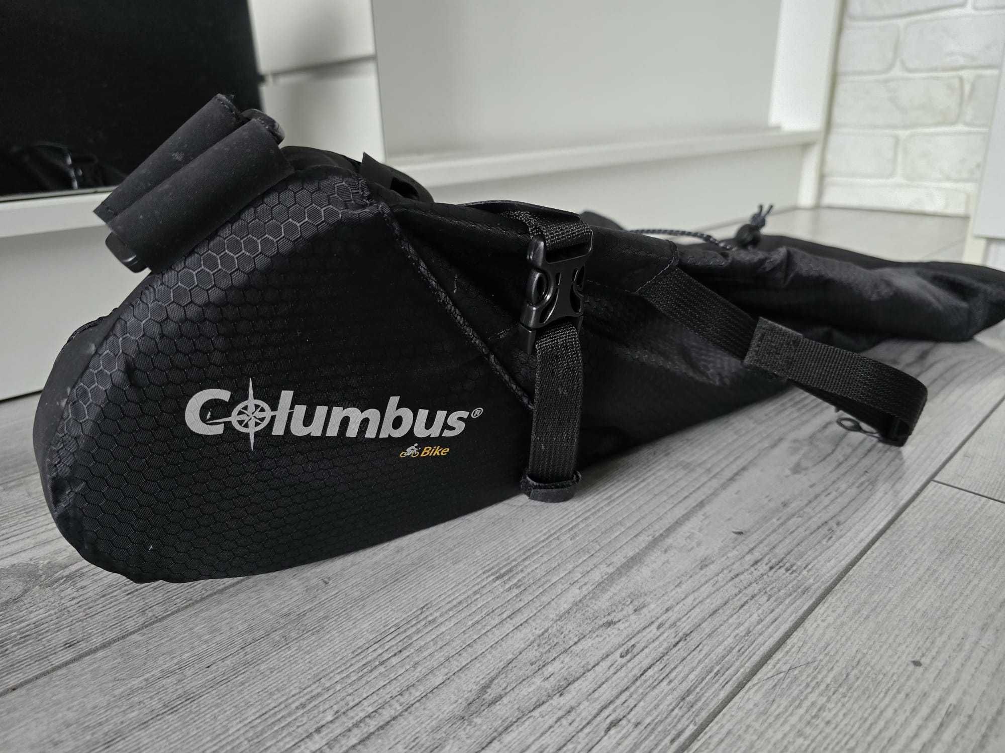 Torba podsiodłowa Columbus Outdoor 18L czarna