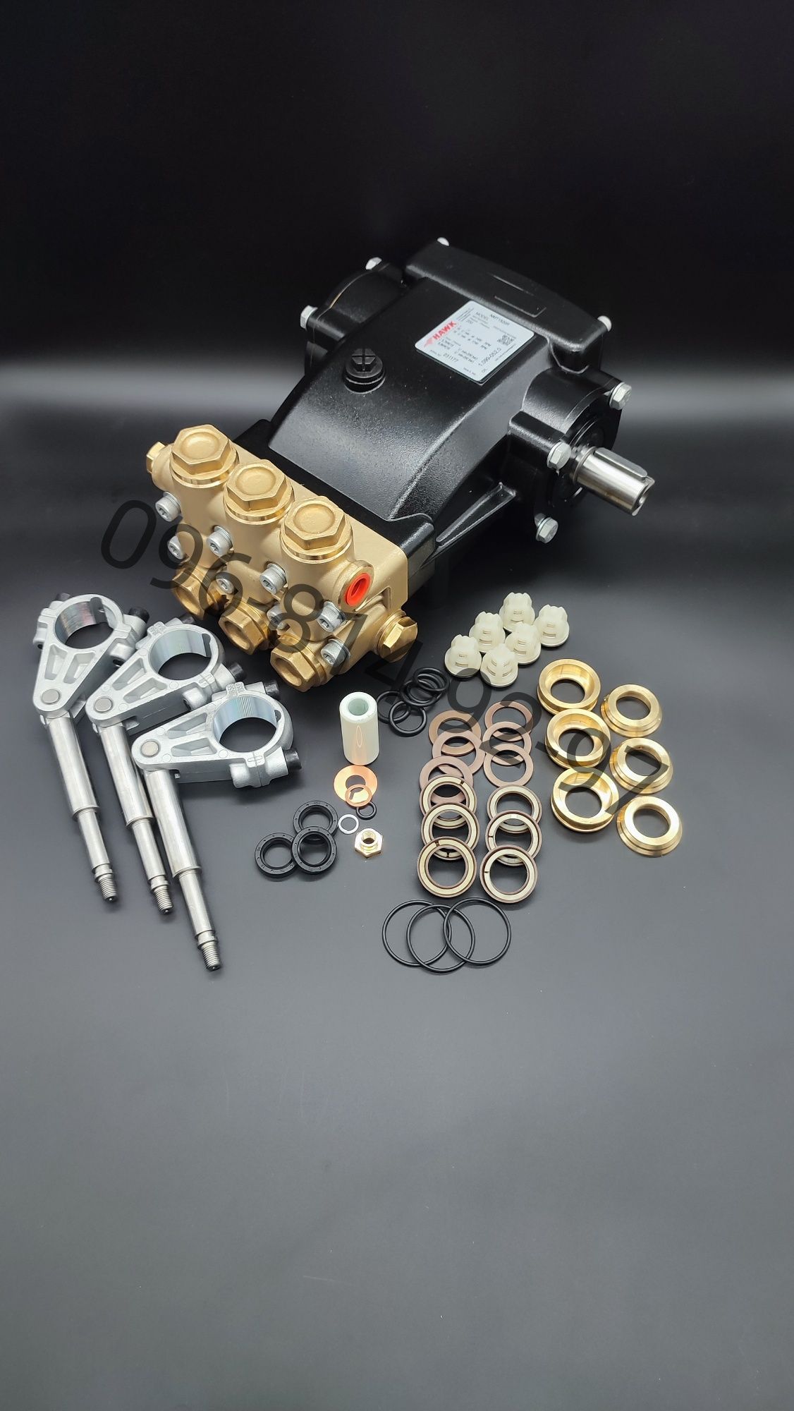 Помпа Hawk NMT 1520R. Помпа Mazzoni MMD15250R. Запчастини на помпу Ha