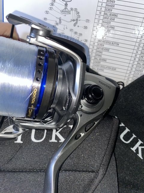 AMG SURF YUKI completamente novo! C/3 bobinas novas em aluminio!