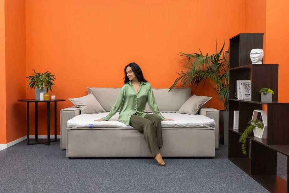 Тонкий матрац-топер. Матрас на диван. Гарантия. Високое качество