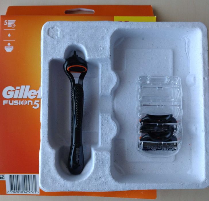 Gillette Fusion 5 * Maszynka do golenia + 2 ostrza * NOWE