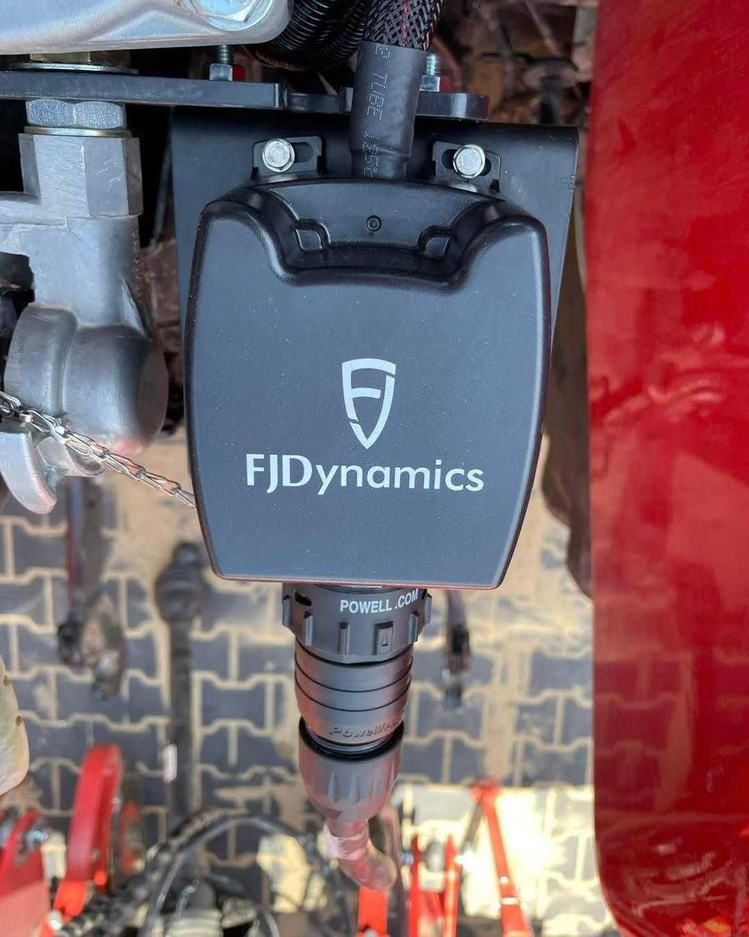 Powystawowa Nawigacja FJDynamics- dokładność prowadzenia RTK 2.5 cm