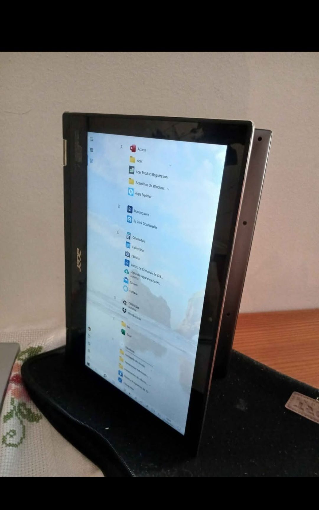 notebook portátil híbrido acer