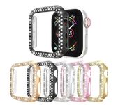 Чохол бампер зі стразами для Apple Watch на всі серії чехол