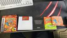 Pokemon Fire Red box wersja Francuska