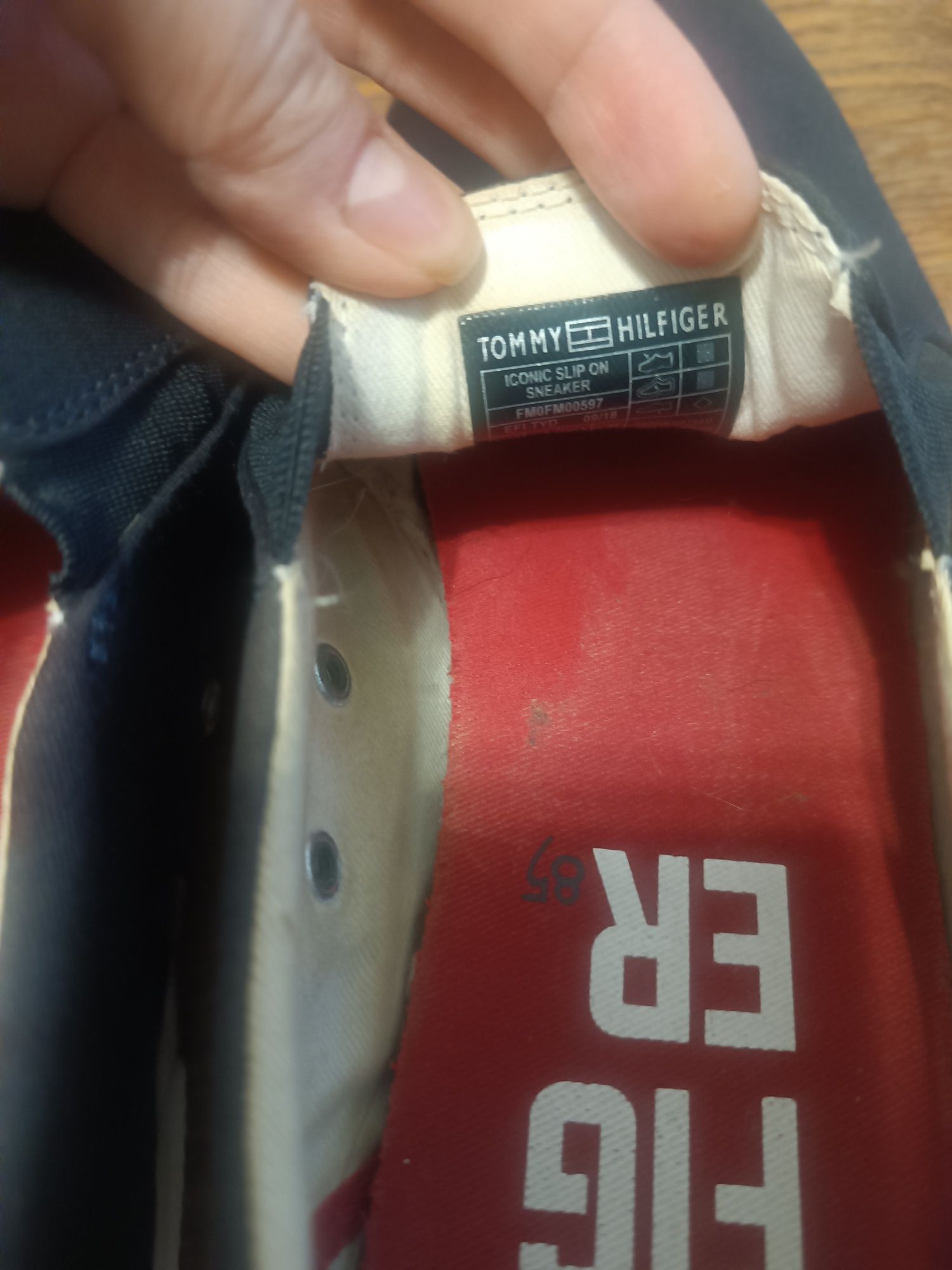 Сліпони мокасини оригінал Tommy Hilfiger 41р 27 см