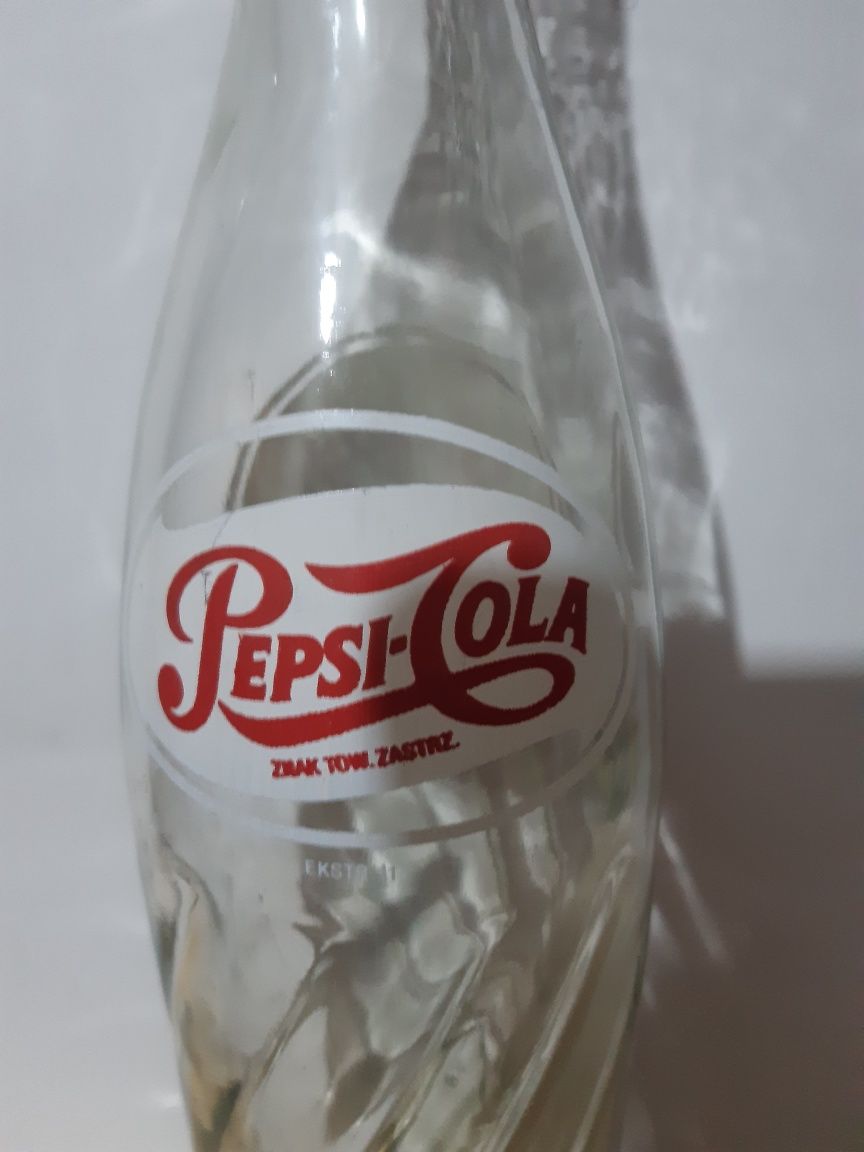 Litrowa butelka pepsi z PRL