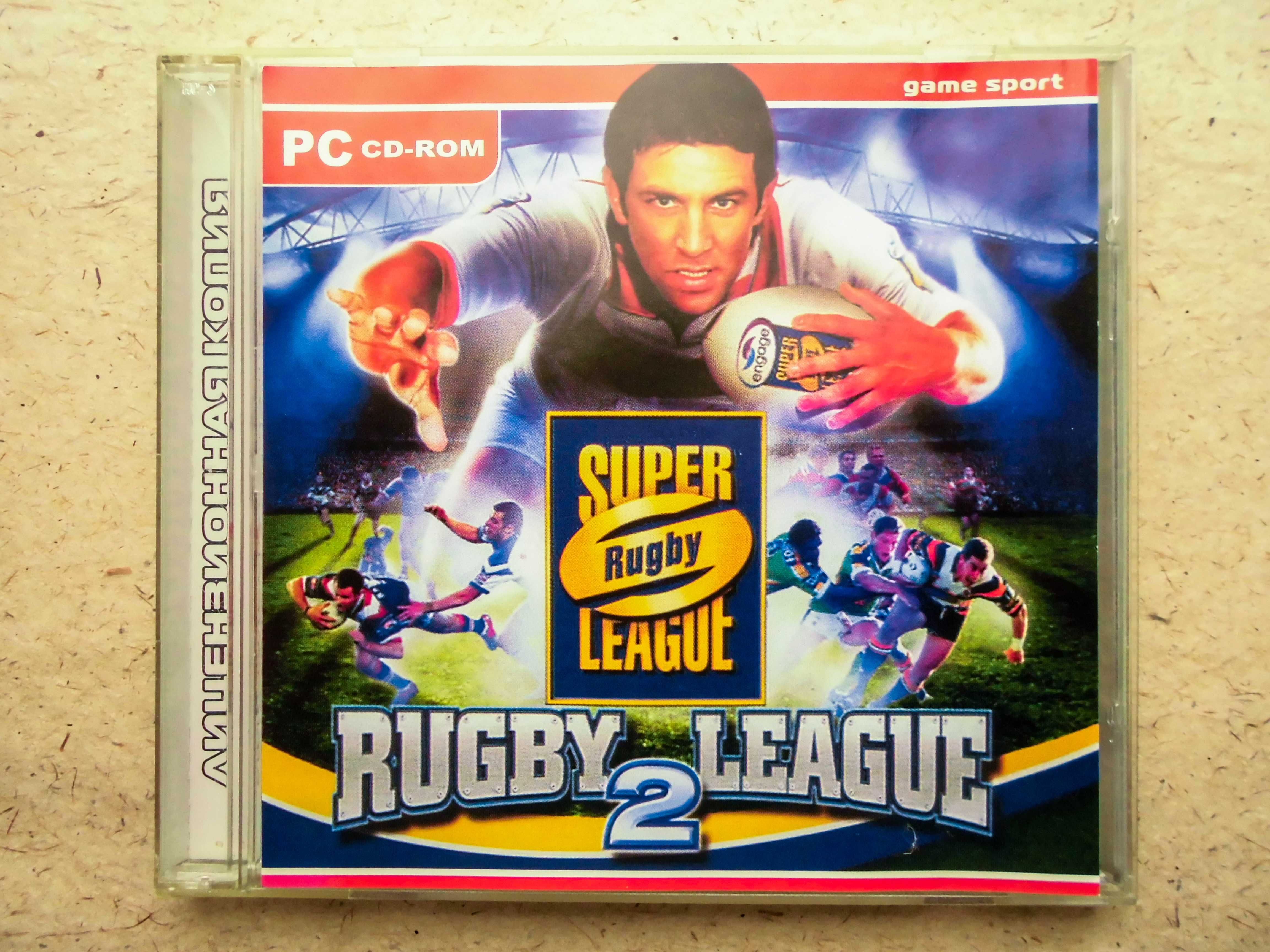 Игра PC диск CD-Rom Rugby League 2