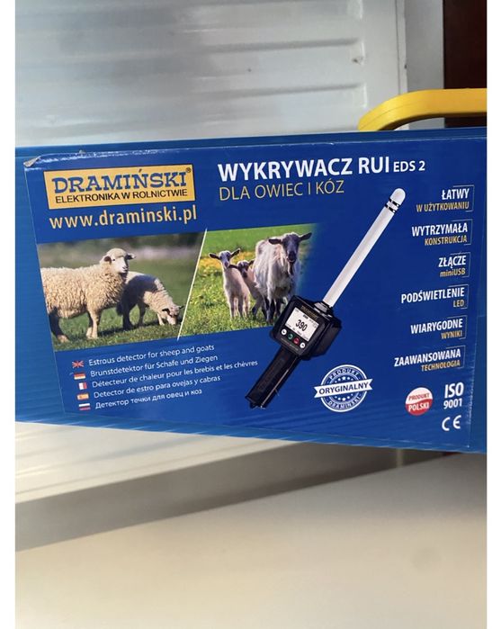 Elektroniczny wykrywacz rui dla owiec i kóz