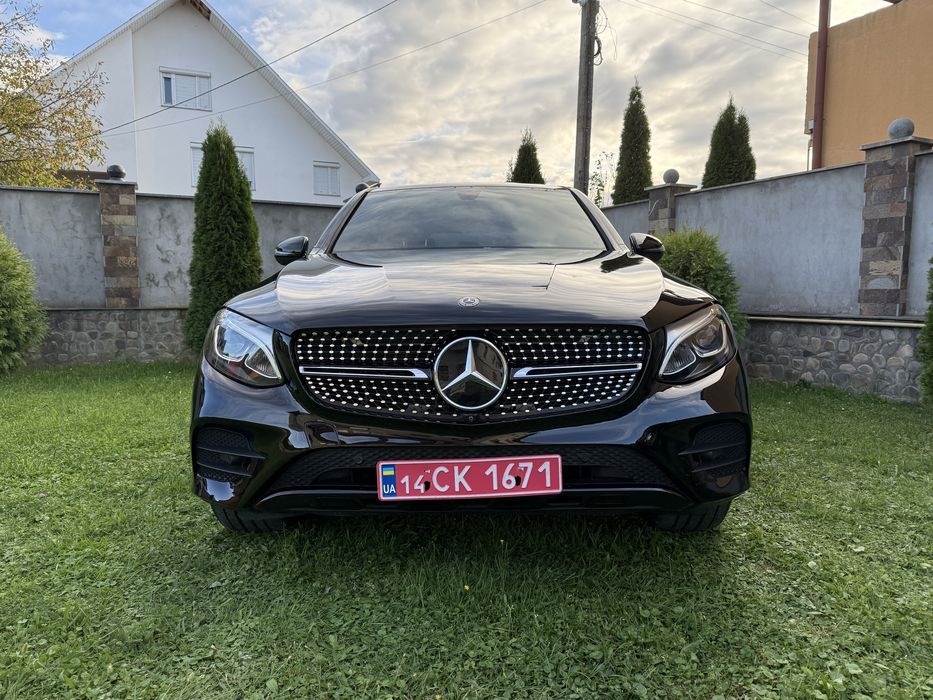 Мерседес glc cupe amg line