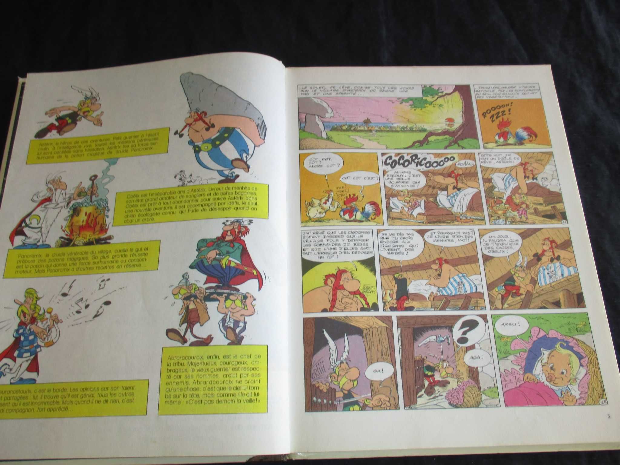 Livro Le Fils d'Astérix Goscinny Uderzo 1983