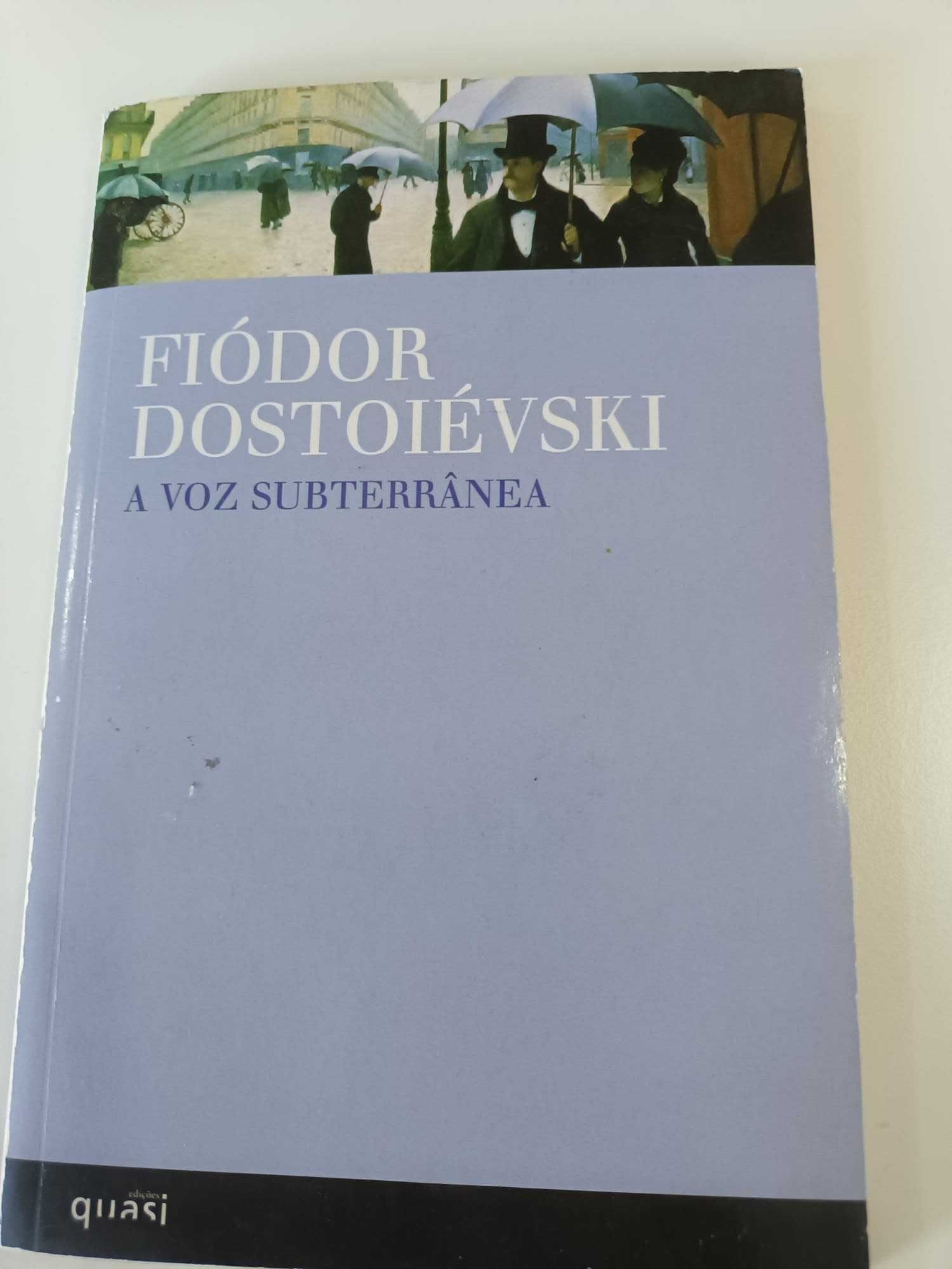 "A Voz Subterrânea" por Fiódor Dostoiévski - 1ª Edição Quasi Edições