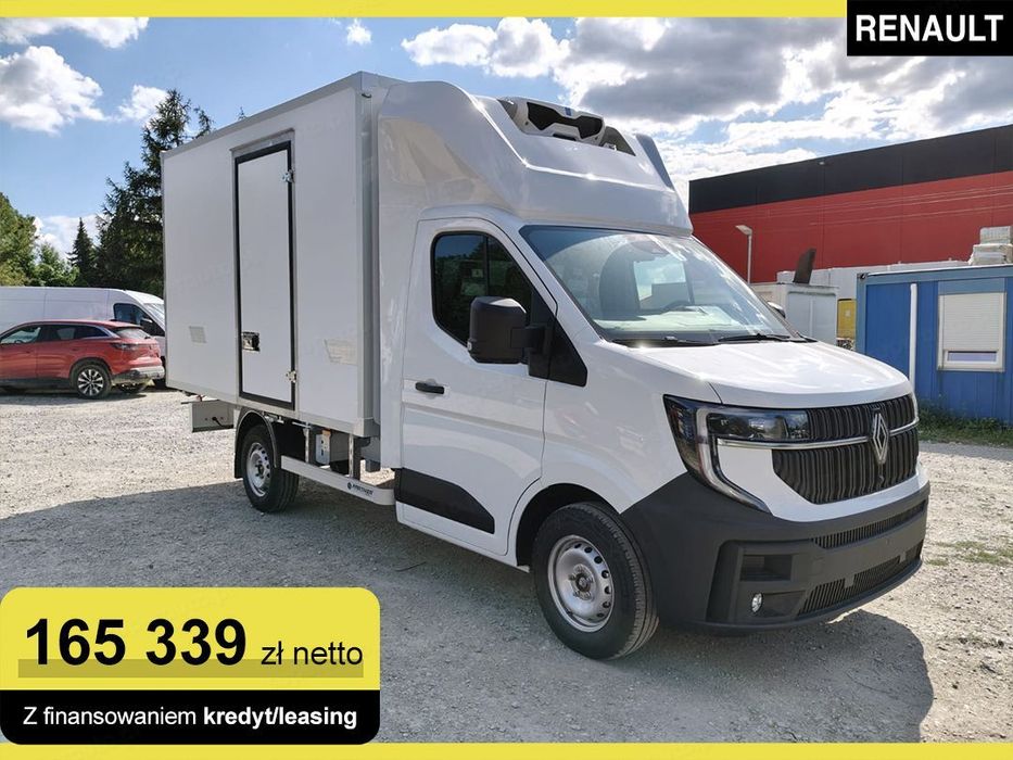 Renault Master L2 Extra Kontener Izoterma 2.0 170KM  Długie lusterka !! Światła przeciwmgłowe !! Zawieszenie pneumatyczne!!