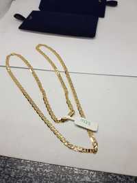 Złoty męski łańcuszek splot gucci złoto 585 długość 55cm