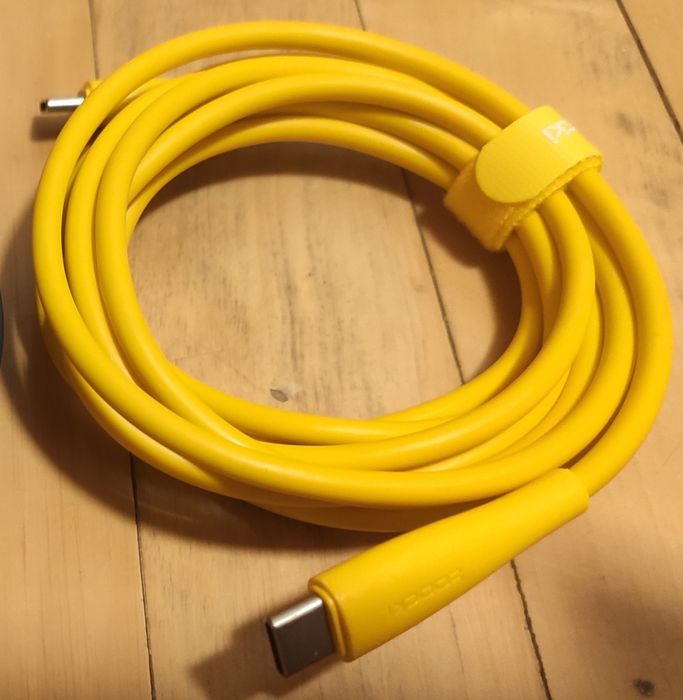 Універсальна зарядка GaN Essager 100W+кабель2м зарядний пристрій 100Вт