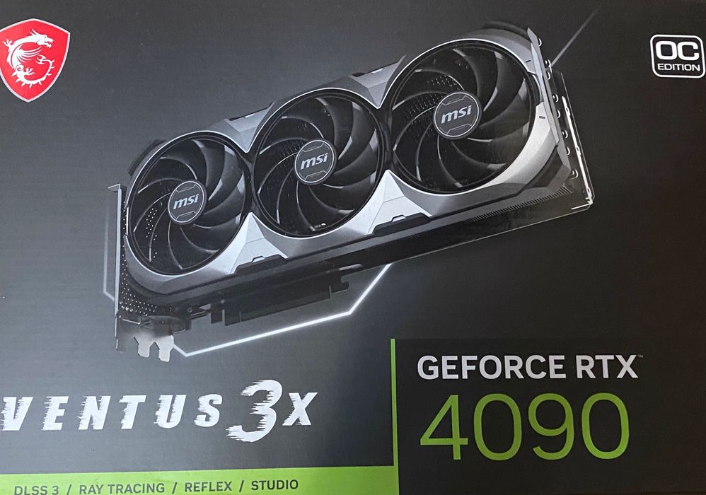 Відеокарта Msi Ventus Rtx 4090 Гарантія