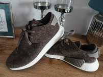 Buty adidas NMDC2 45 i 1/3 filcowe brązowe