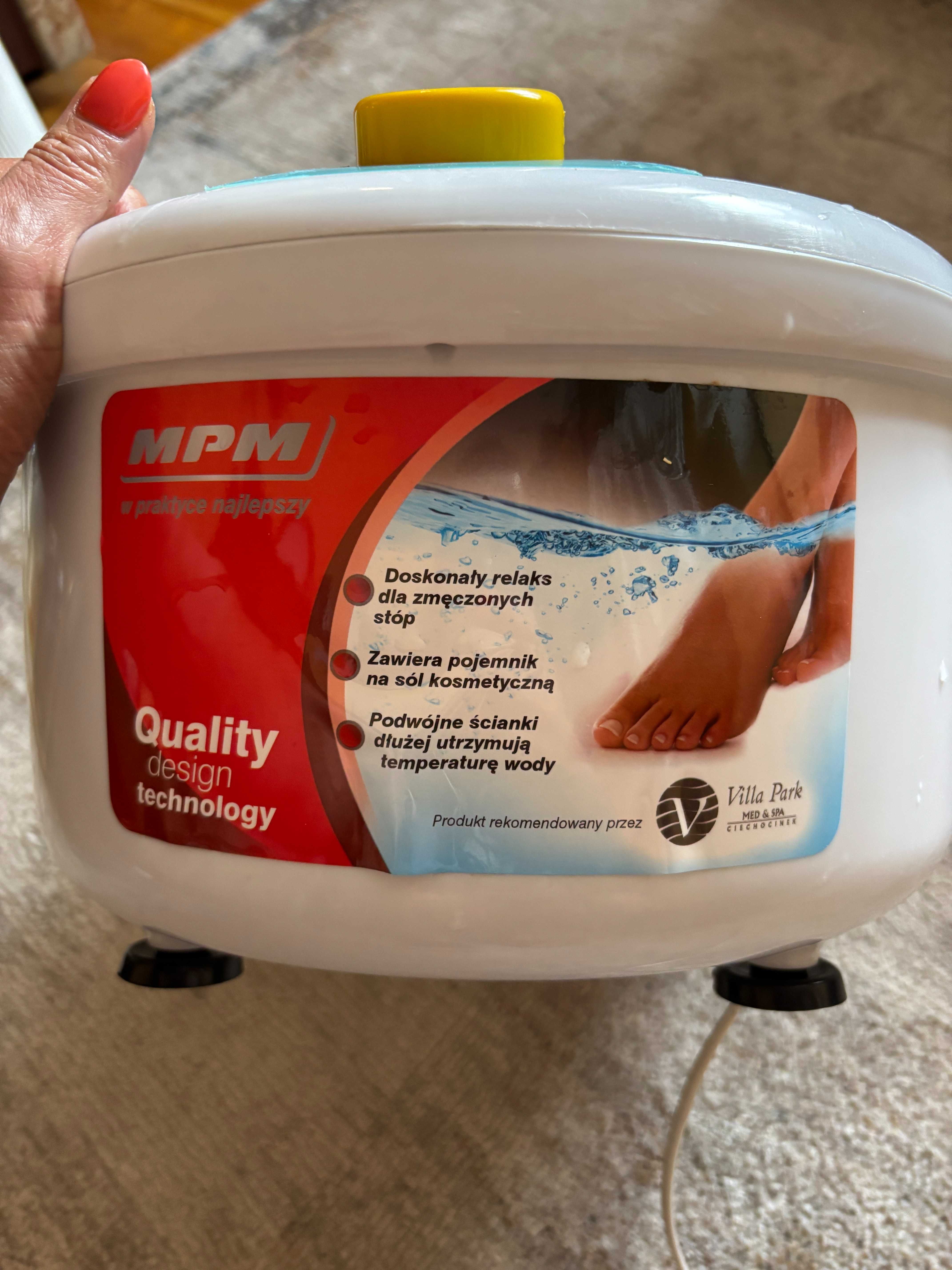 Masażer do stóp MPM MMS-03 RELAX Pojemnik na sól