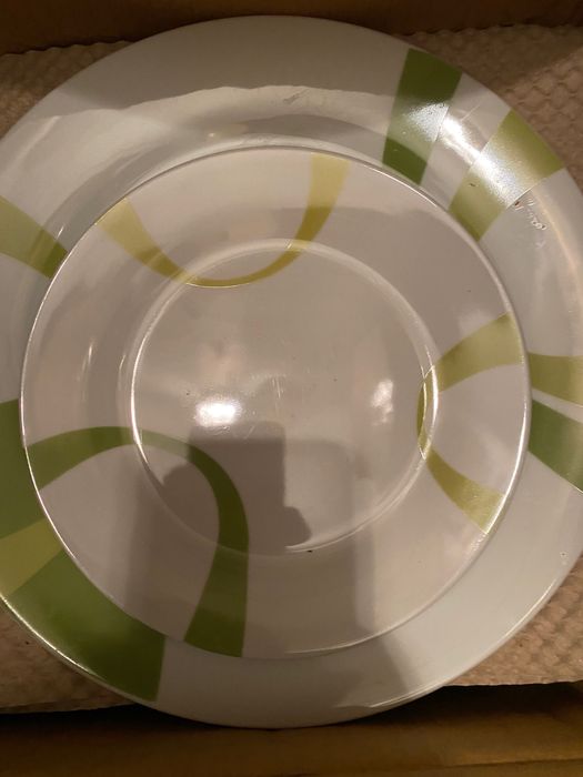 14 Pratos refeição verdes