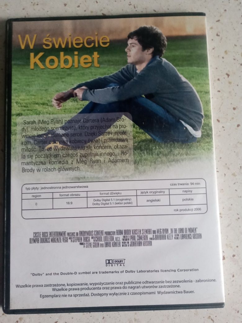 Film dvd w świece kobiet