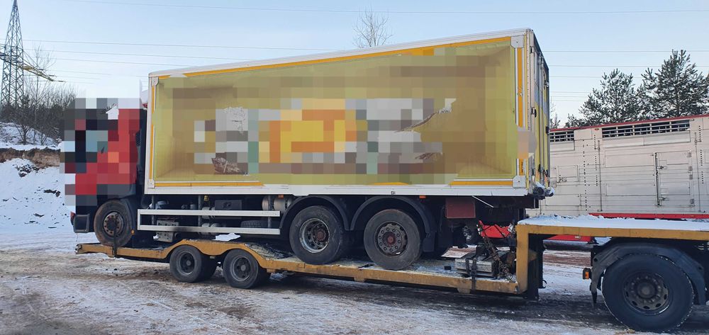 Transport/Niskopodwozie/Platforma/Koparka/Kombajn/Harvester/