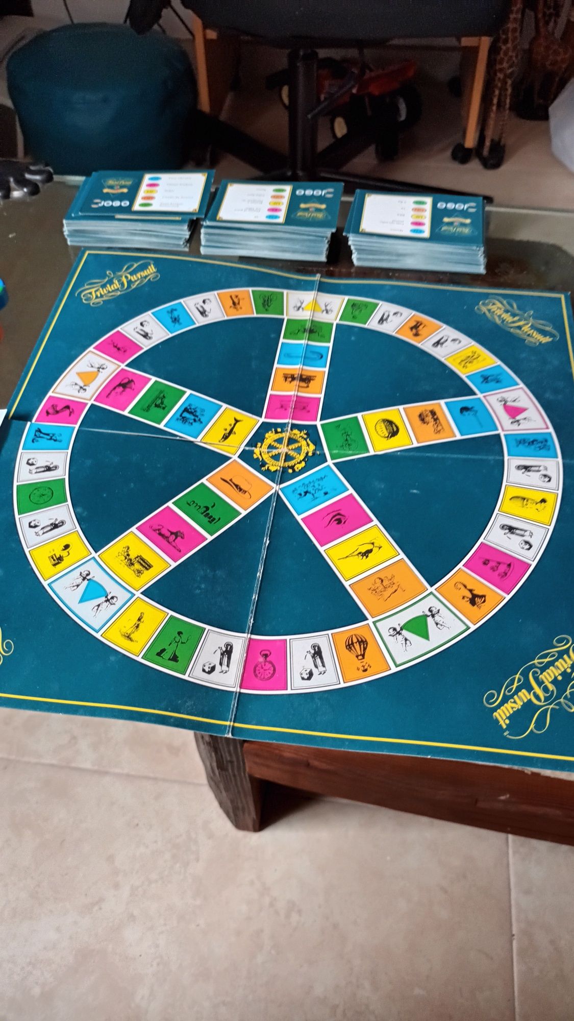 Jogo Trivial Pursuit Desporto- edição O Jogo TMN