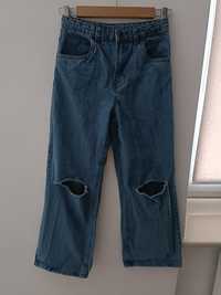 Spodnie dżinsowe szerokie 152