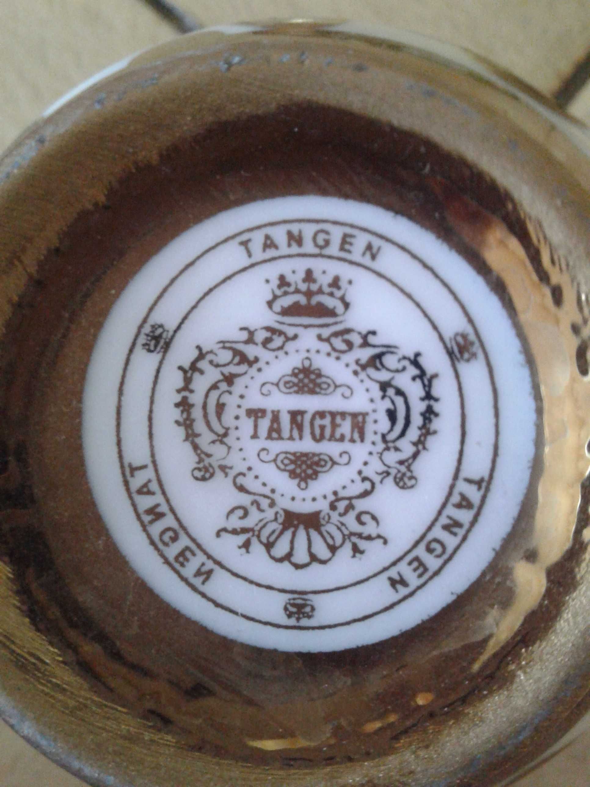 чайный сервиз чашка блюдце cardinal красный мак фарфор Tangen танген
