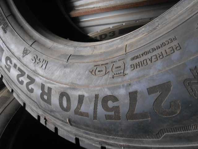 Резина/ шини 275.70.22.5 Continental