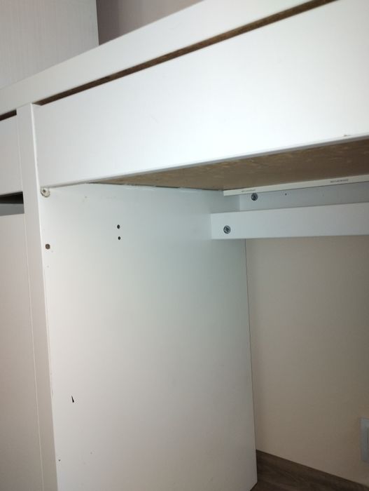 Biurko z krzesłem obrotowym IKEA