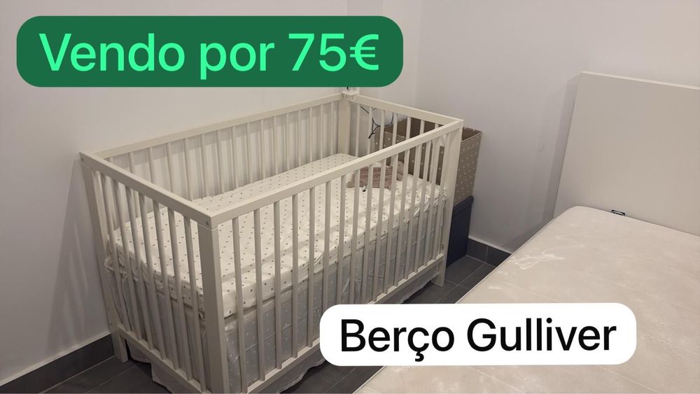 Berço e Trocador Gulliver