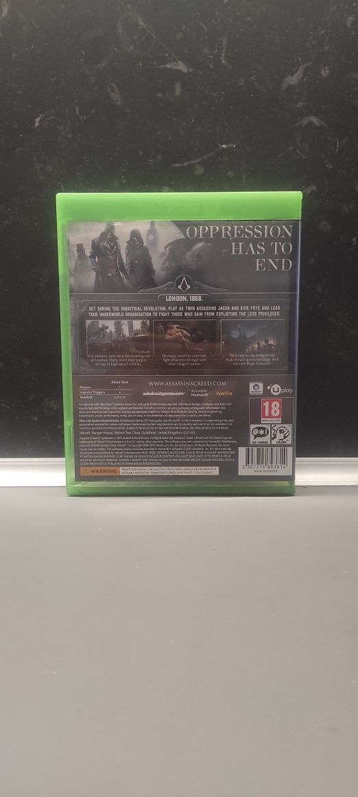 Gra na Xbox one Assassin's Creed Syndicate