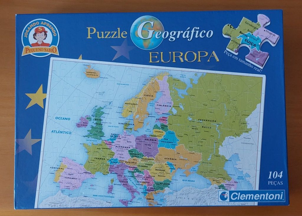 Puzzle Geográfico Europa