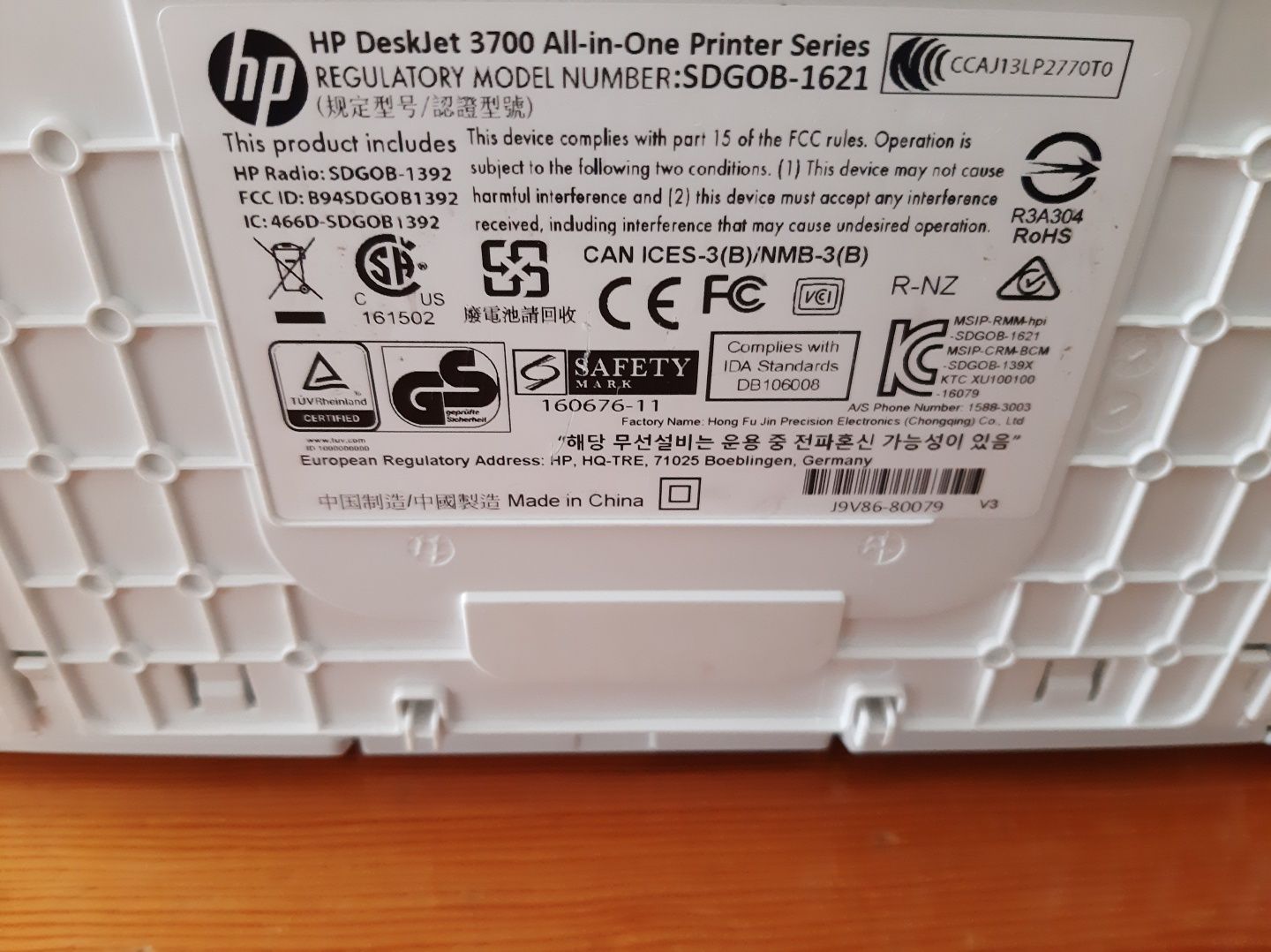 Impressora HP Jeskjet 3720