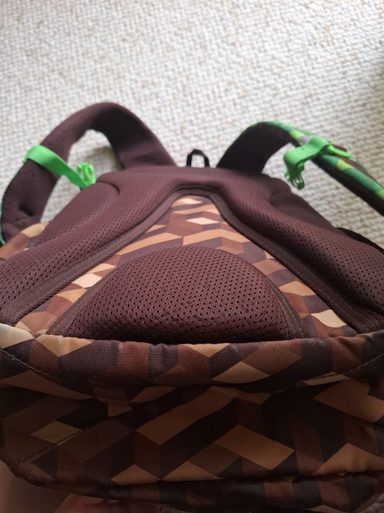 Plecak coolpack 21, city jungle minecraft 1-3 i worek na buty+piórnik