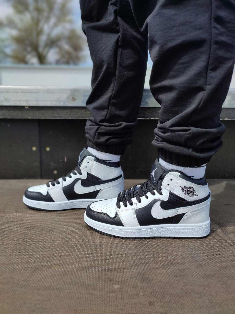 Buty wysokie Nike Air Jordan 1 Retro Mid Tuxedo 36-45r