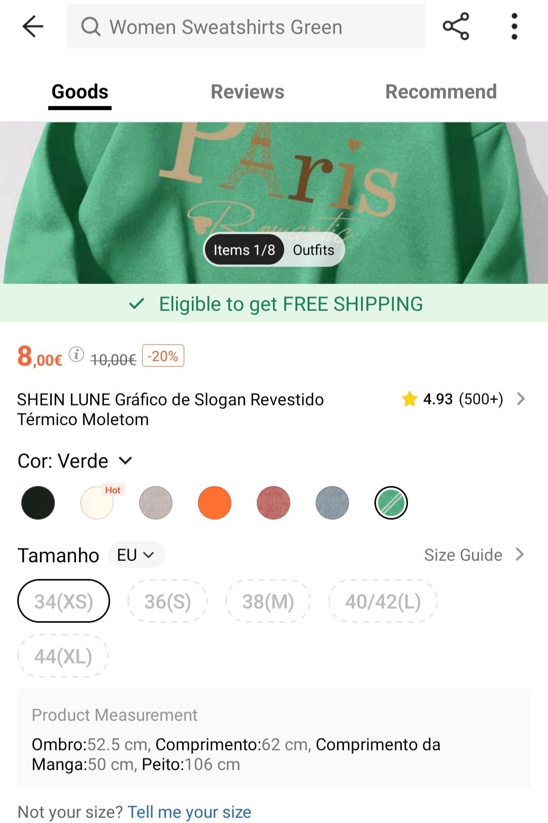 SHEIN LUNE Gráfico de Slogan Revestido Térmico Moletom